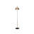 Eckehard 75.6'' Black Arched Floor Lamp-259637533