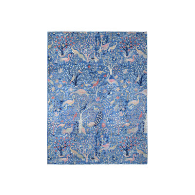 Tapis oriental en laine noué à la main 9 pi x 11 pi 10 po Peshawar A34A1FB95F65416E9C233F0053423BE8