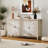 4-Door Storage Cabinet With Adjustable Shelf For Living room,Diningroom,Kitchen-571078005