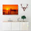 Orange Sunset In Virginia - Wrapped Canvas-55366932