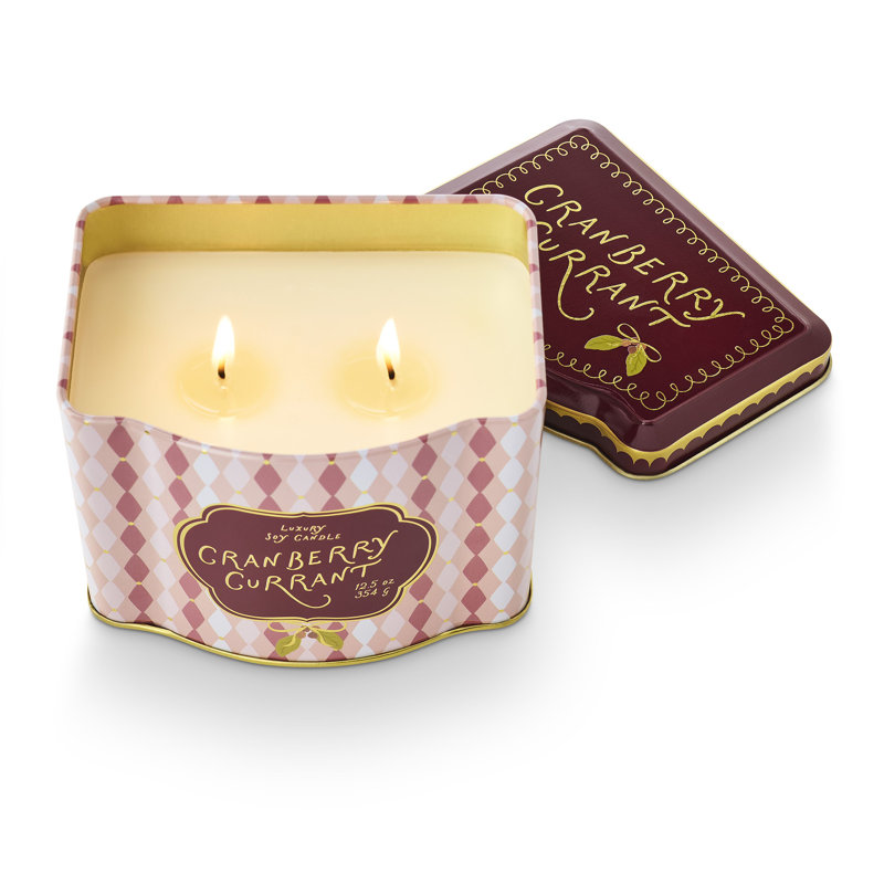 Cranberry Currant Printed Tin