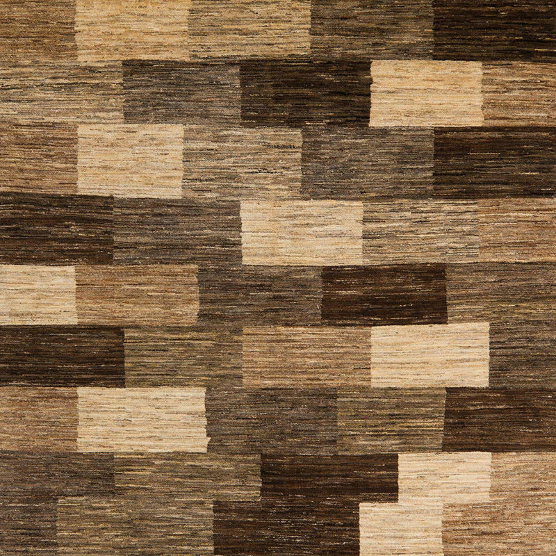 Tapis abstrait moderne 5472, Carré 7 pi