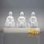 3 Piece Guardians of Peace Figurine Set