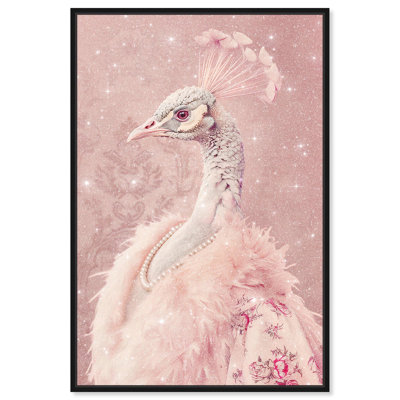 Art mural Classy Glam Peacock par Pop Art