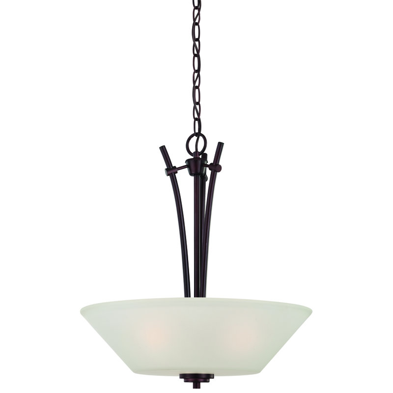 Breithaup 3 - Light Unique/Statement Pendant, Sienna Bronze