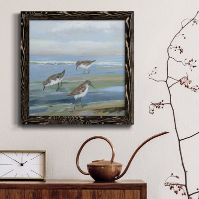 Seabird Beach I - peinture sur toile encadrée