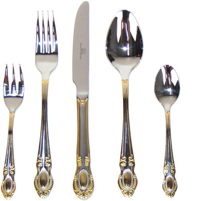 Promaster Gifts Stainless Steel Flatware Set - Service for 12
