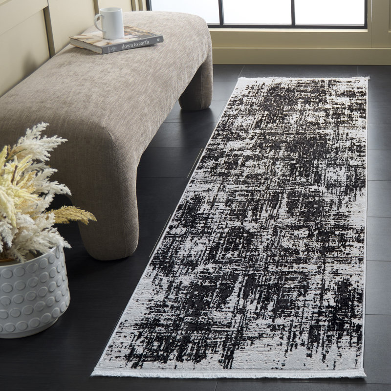 Tapis abstrait Mila 294 Performance, Tapis de couloir 2 pi 2 po x 8 pi