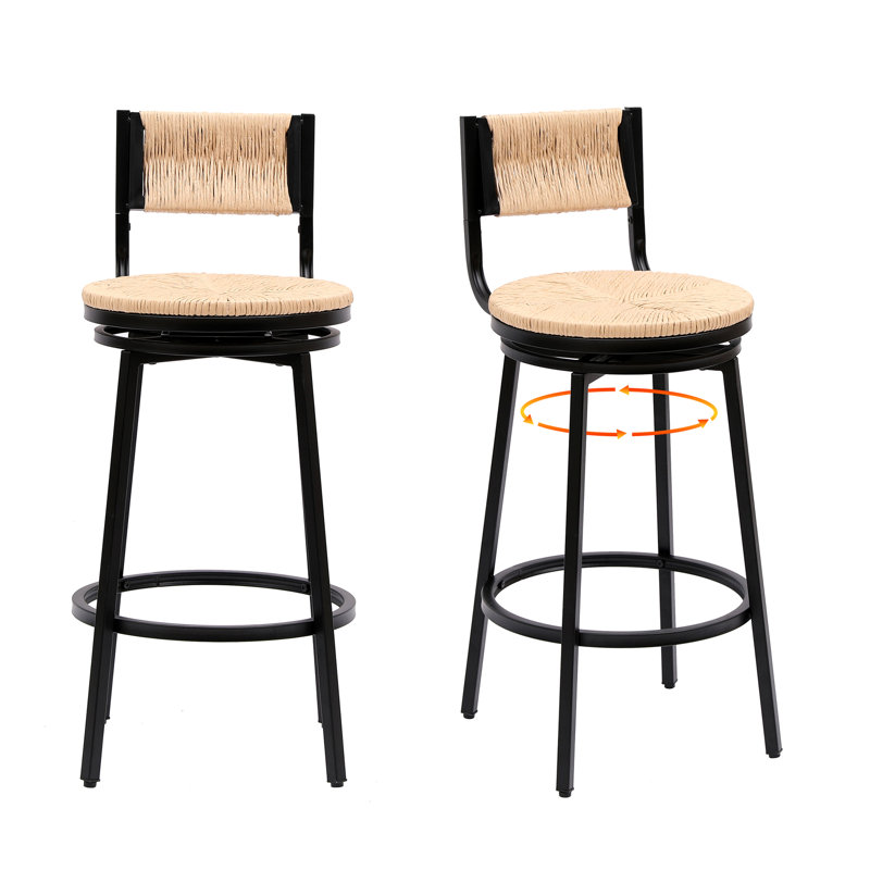 Ensemble de 2 tabourets pivotants Honey