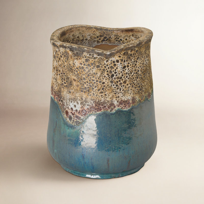 Billitteri Ceramic Pot Planter, 22" H x 17" W x 17" D