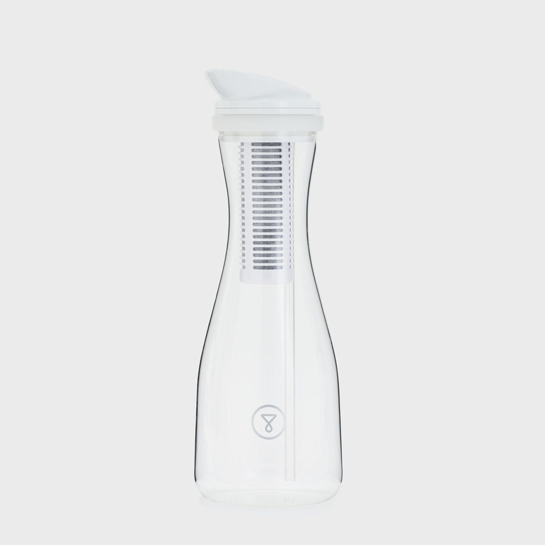 PitcherPro - Water Filter Jug - 1.45L Glass Water Jug