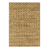 Hand Woven Cotton and Wool Geometric Area Rug