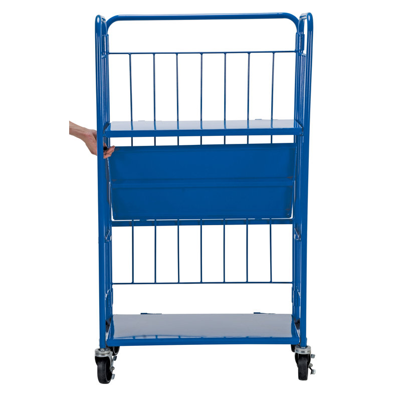 59'' H x 34'' W File Cart with Wheels