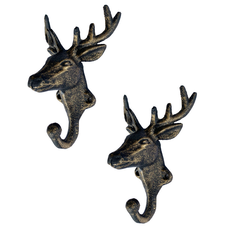 Peder Iron Wall Wall Hook, Golden