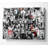 Banksy Collage 1 B N W - Wrapped Canvas Print-818380975