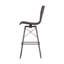 Diaw Swivel Upholstered Stool with Metal Frame-446288276-446288282