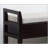 Vannes Espresso Storage Shoe Bench