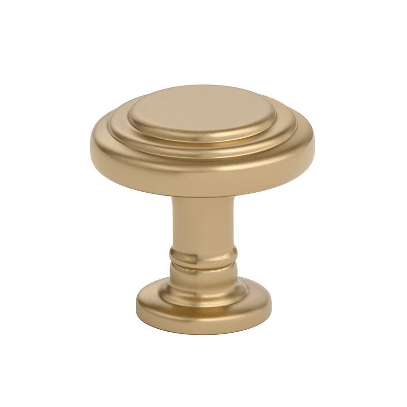 Poignée champignon 1 5/16 po de diamètre, Bronze champagne