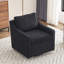 Fauteuil d'appoint pivotant en tissu Elacqua-106588600