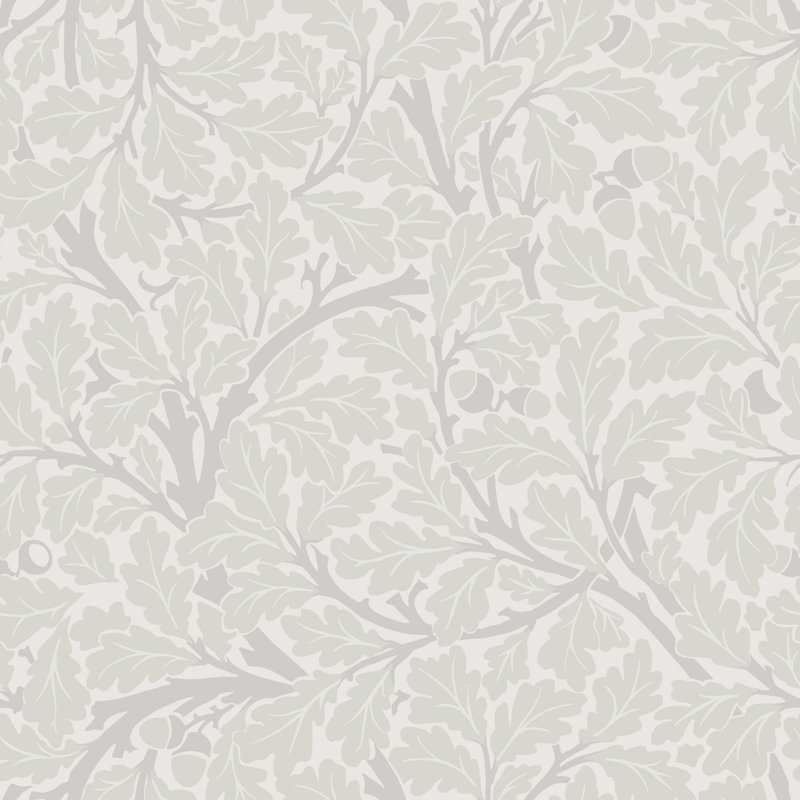 Alexavia Oak Tree Leaf 10.05m x 53cm Wallpaper Roll, Multicolor Cream