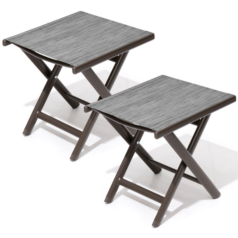 Table d'extérieur 17,1 L x 14,8 l, Gris