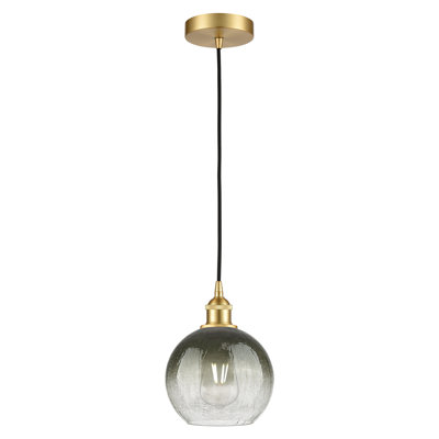 Edison - Brookhaven Globe - Mini luminaire suspendu à cordon 8 po 1 lumière