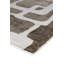 Koda Geometric Handmade Synthetic Brown/Silver Area Rug-25181319