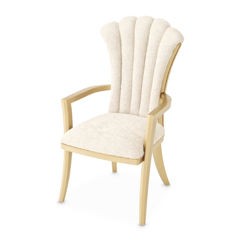 Fantosini Arm Chair - Natural/Gold