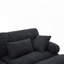 Canapé modulaire en U en velours 118,11 po-1407563757