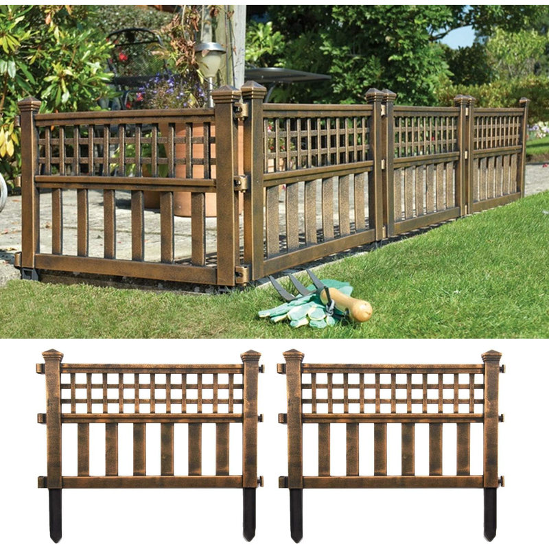 SmashingDealDirect Brown Solid + Manufactured Wood Pet Barrier