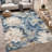 Machine Washable Indoor/Outdoor Chantille ACN2934 Floral Rug-128960761