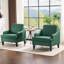 Petit fauteuil d'appoint de style moderne Mid-Century 31 po -370343989