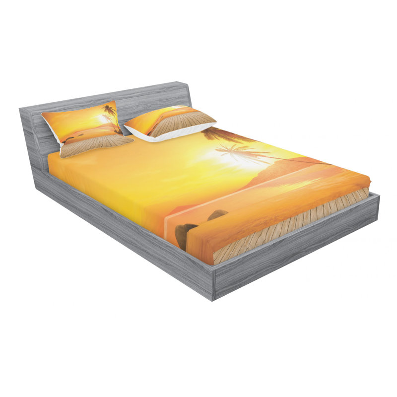 Microfiber Sheet Set, Full Sheet Set with Fitted Sheet