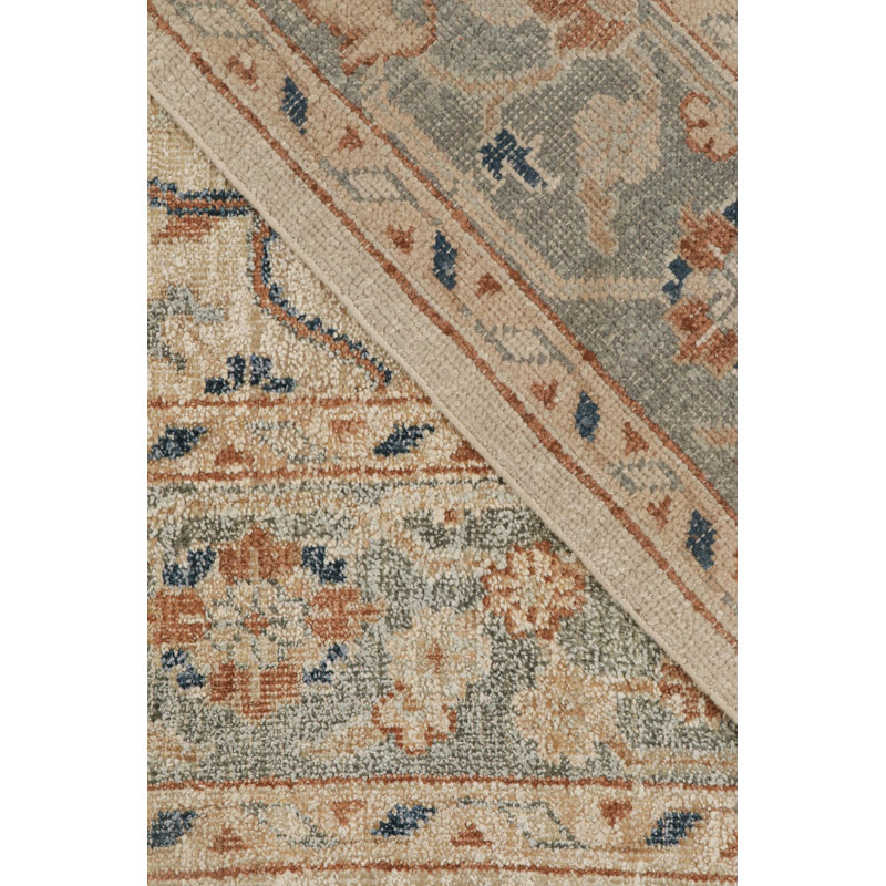 One-of-a-Kind Hand Knotted Area Rug, Rectangle 9' x 12'5"