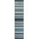 Angeal Gradient Ticking Striped Blue/Navy Rug
