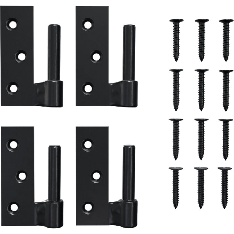 Ensemble de volets décalés de 1/2 po SteelTek, H 3,25 po x l 2,13 po x P 0,5 po
