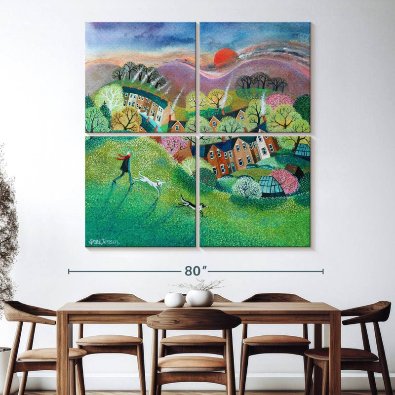 Alvord Up The Mount I, 74'' H x 74'' W