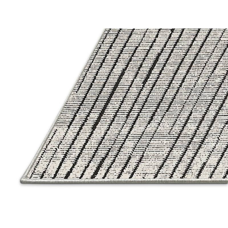 Tapis beige / noir Bordovice, Rectangle 5 pi x 8 pi