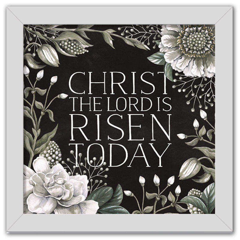 «Christ Risen Today - Art encadré»
