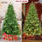 PE&PVC Prelit Christmas Tree-103718679-103718680