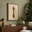 Wooden Queen Minimalist - Wrapped Canvas-666317216-666317223