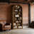 Closed Back Arched Bookcase Generous Sturdy Display Shelving Thickened MDF-570764459-570764470