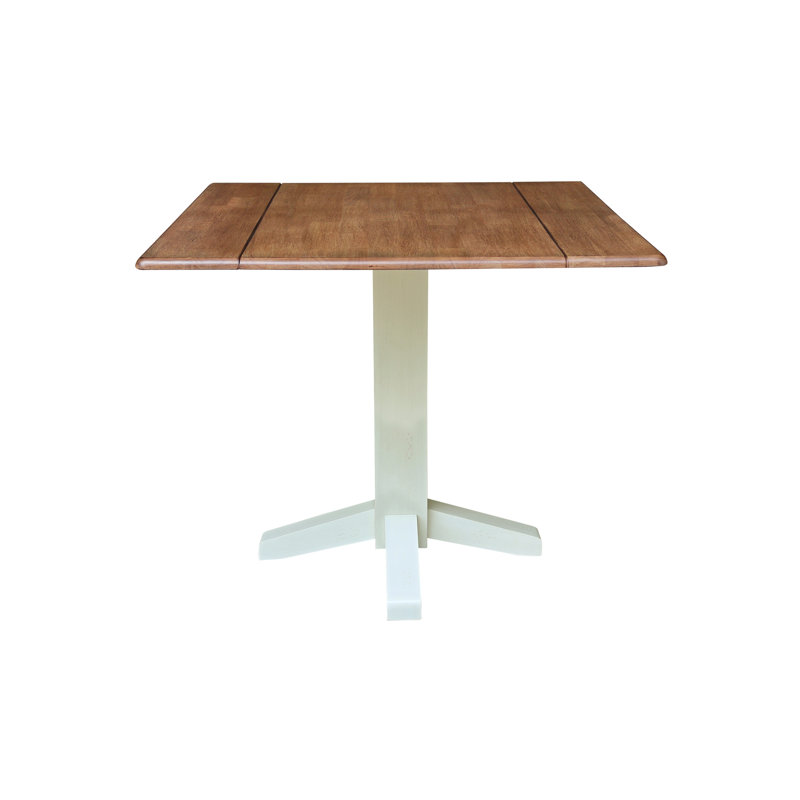 Table de salle à manger Lesha, Noyer blanc / écorce