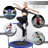 3.8' Foldable Round Fitness Trampoline with Handlebar