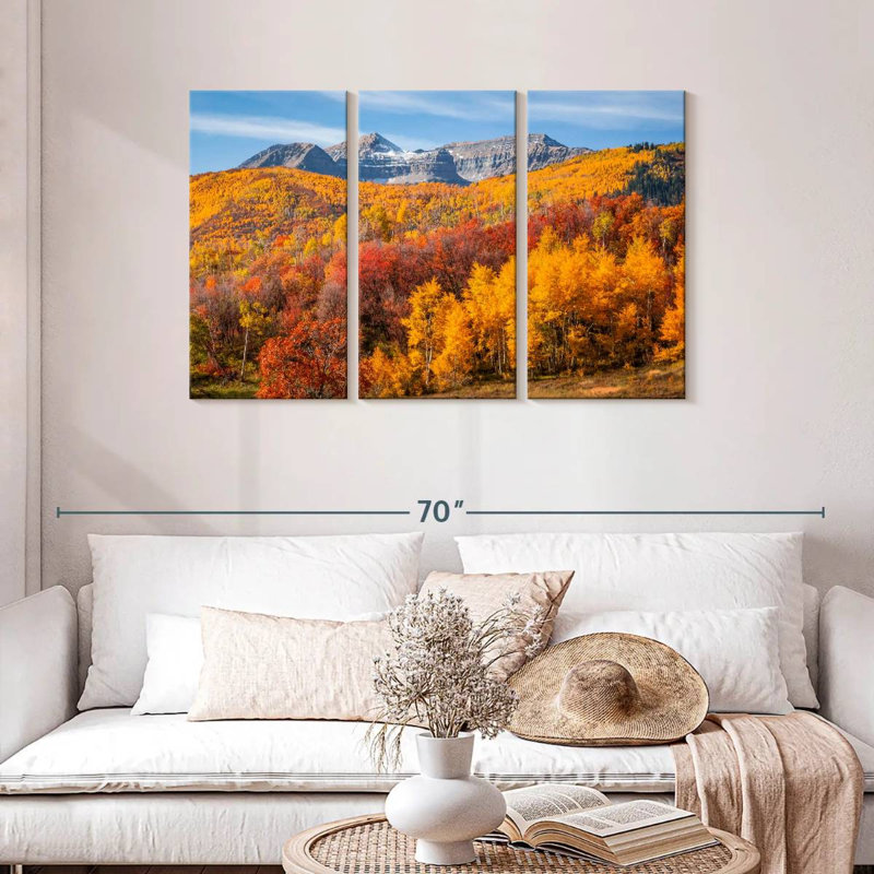 Alvord Park City en automne, H 28 po x l 45 po