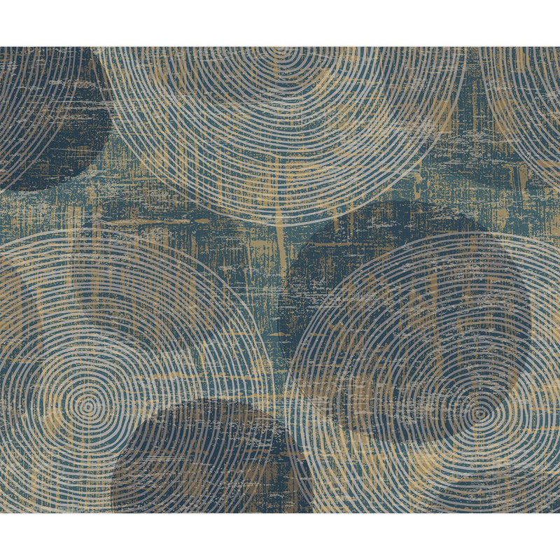 Peel & Stick Abstract Border, 120" L x 144" W