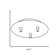 Luminaire suspendu bar 3 orifices unijack