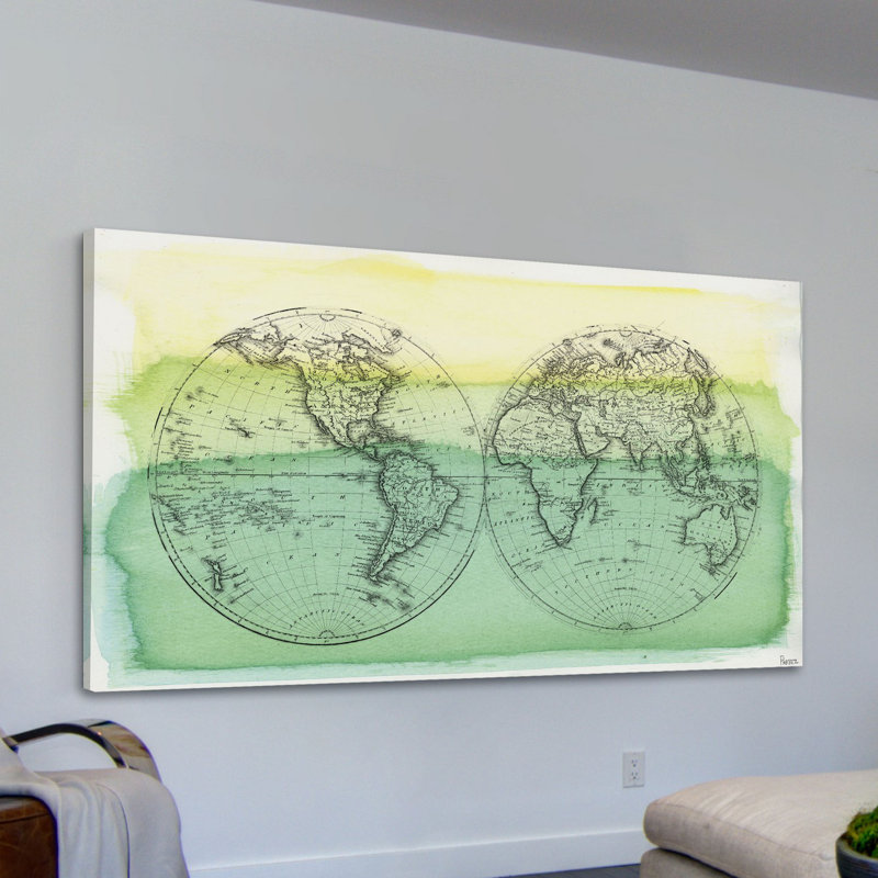 1 Piece Wrapped Canvas Wall Art, 76cm H x 152cm W