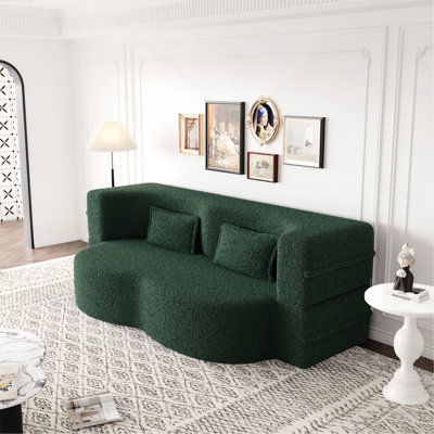 Canapé moderne avec 2 coussins