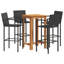 Patio Dining Set with Square Table